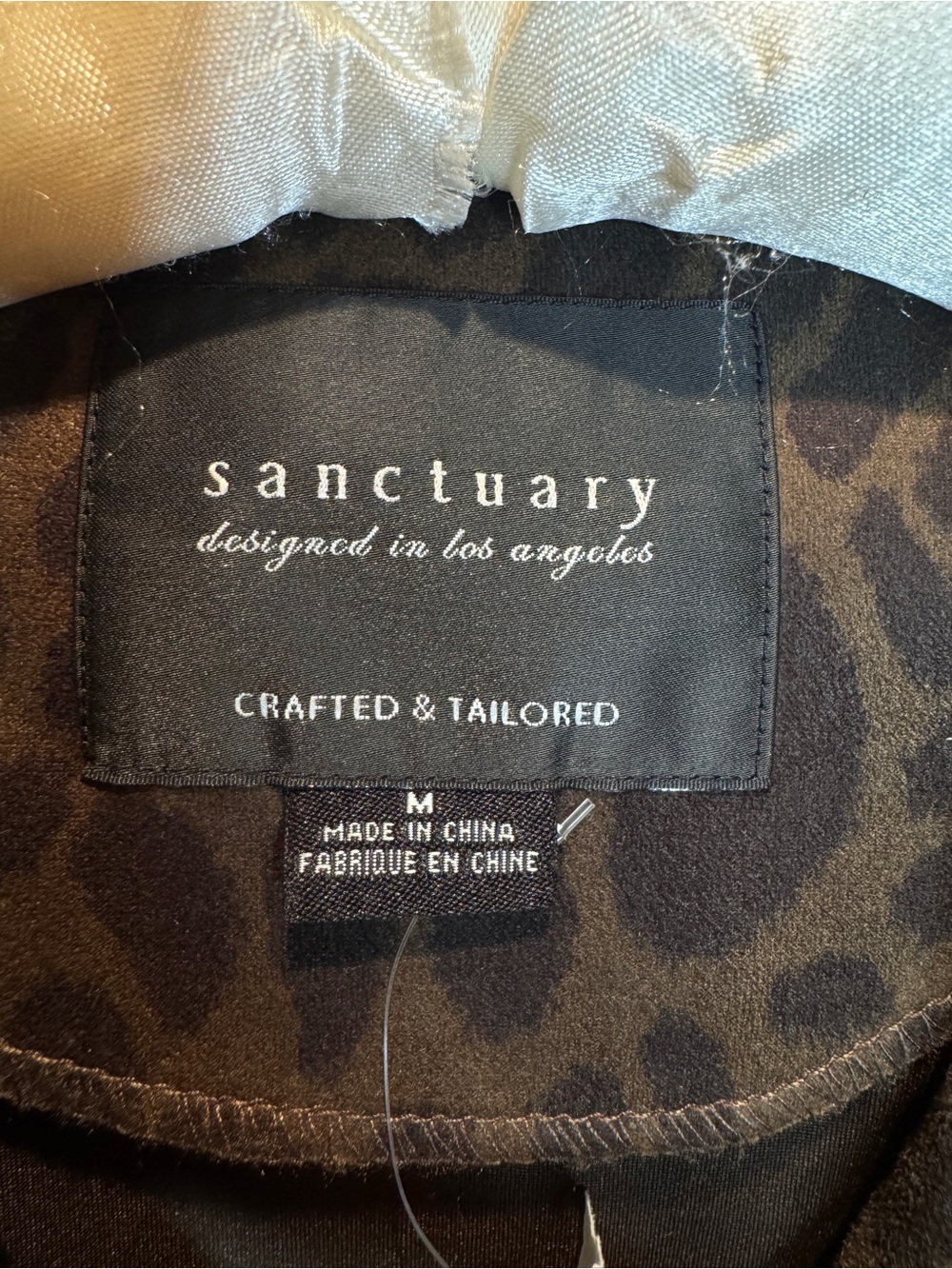 Sanctuary Cheetah Print Moto Jacket - Picture 3 of 8